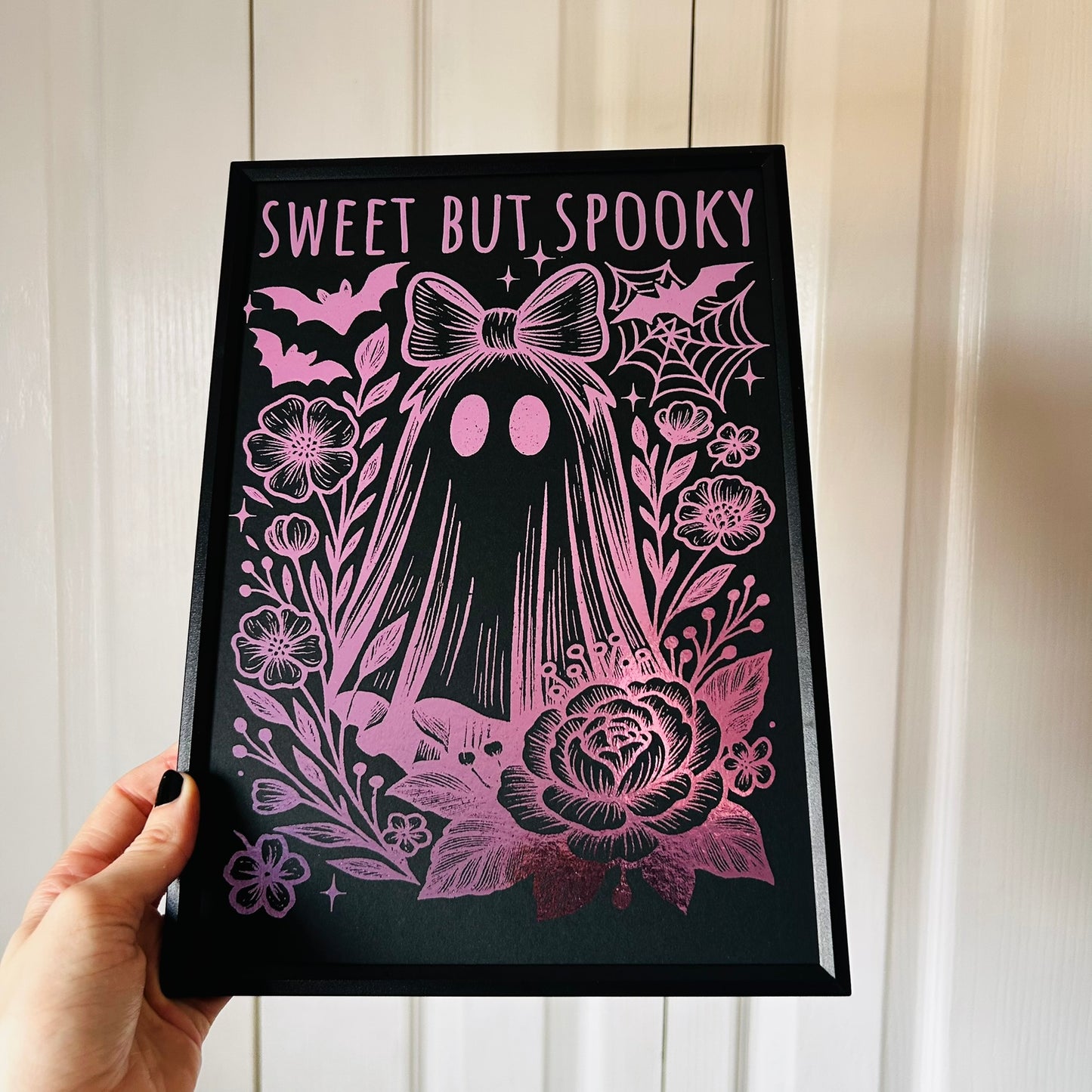 Sweet But Spooky - Foiled Print