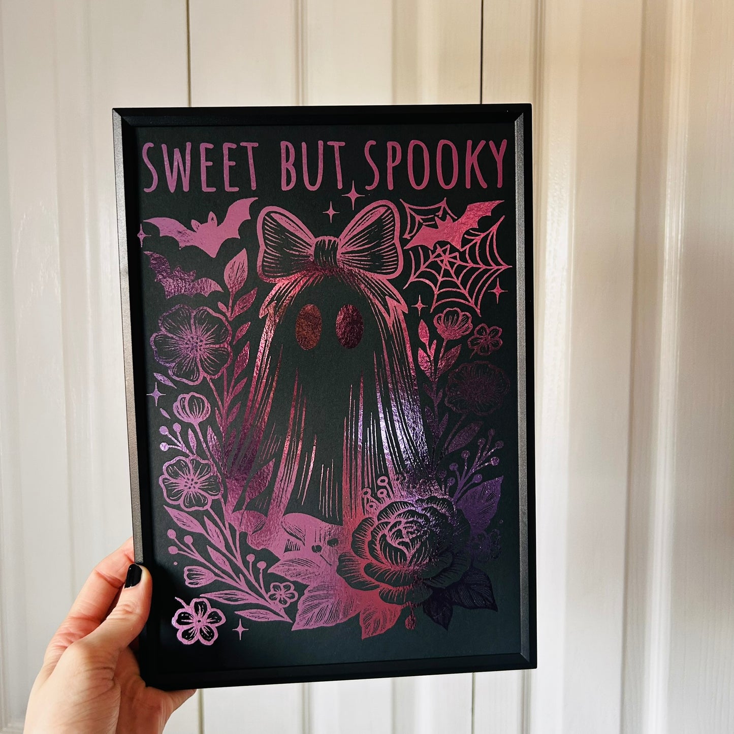 Sweet But Spooky - Foiled Print