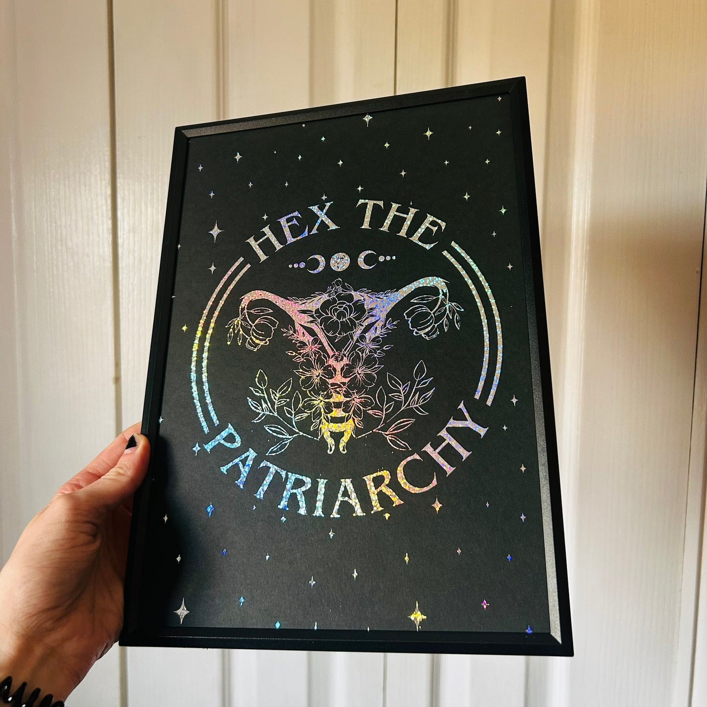 Hex The Patriarchy - Foiled Print
