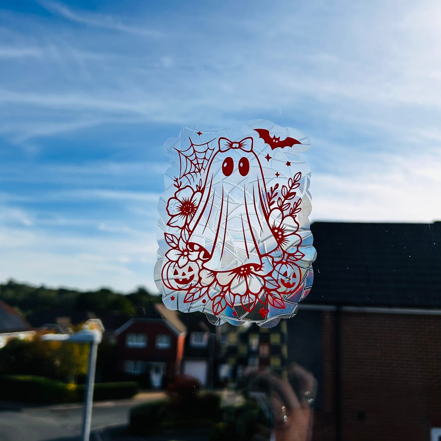 Ghost Window Sticker - Suncatcher