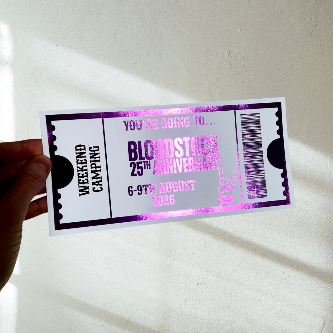 Bloodstock Souviner Ticket
