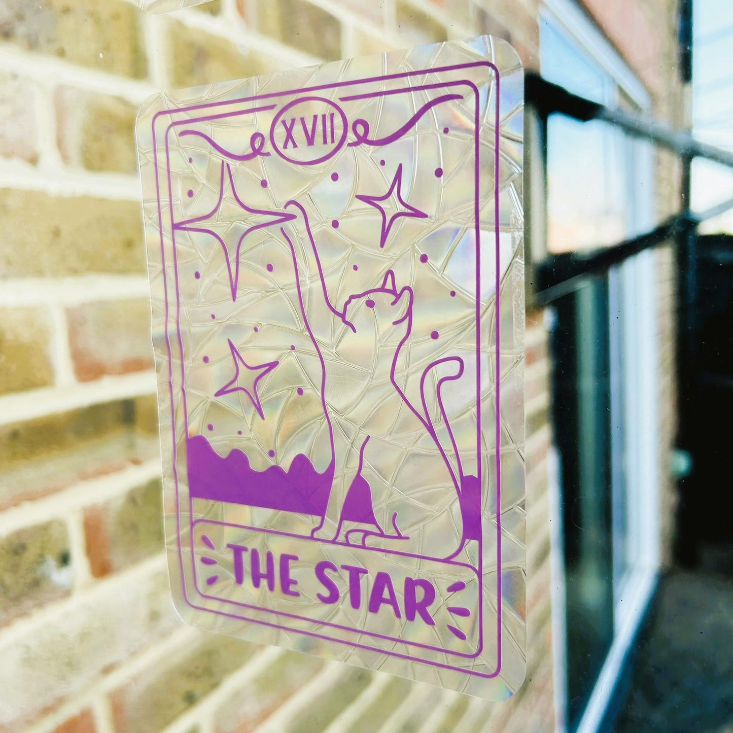 Cat Suncatcher - The Star