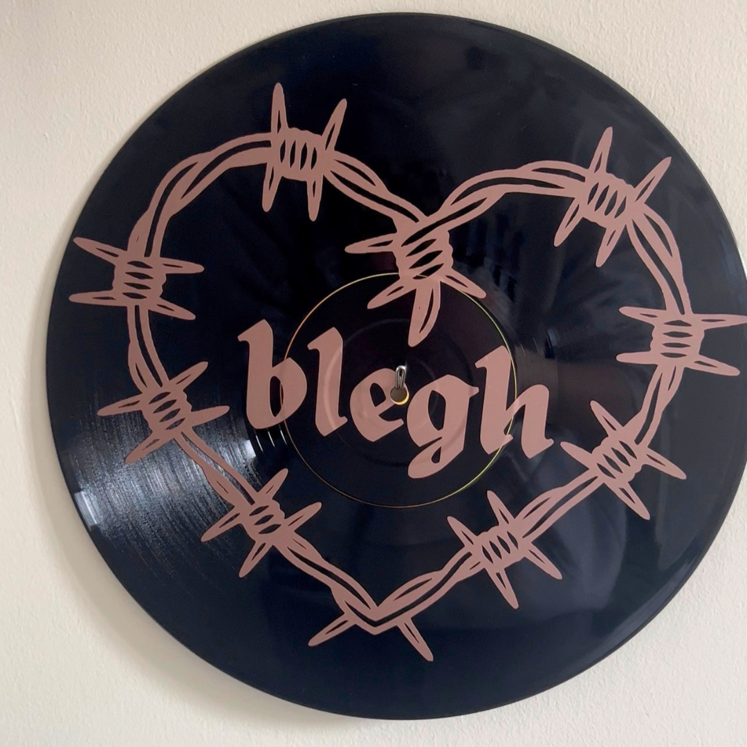 Blegh - Vinyl Record Wall Hanging